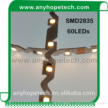 Epistar 24V SMD3528 2835 waterproof bendable led tape